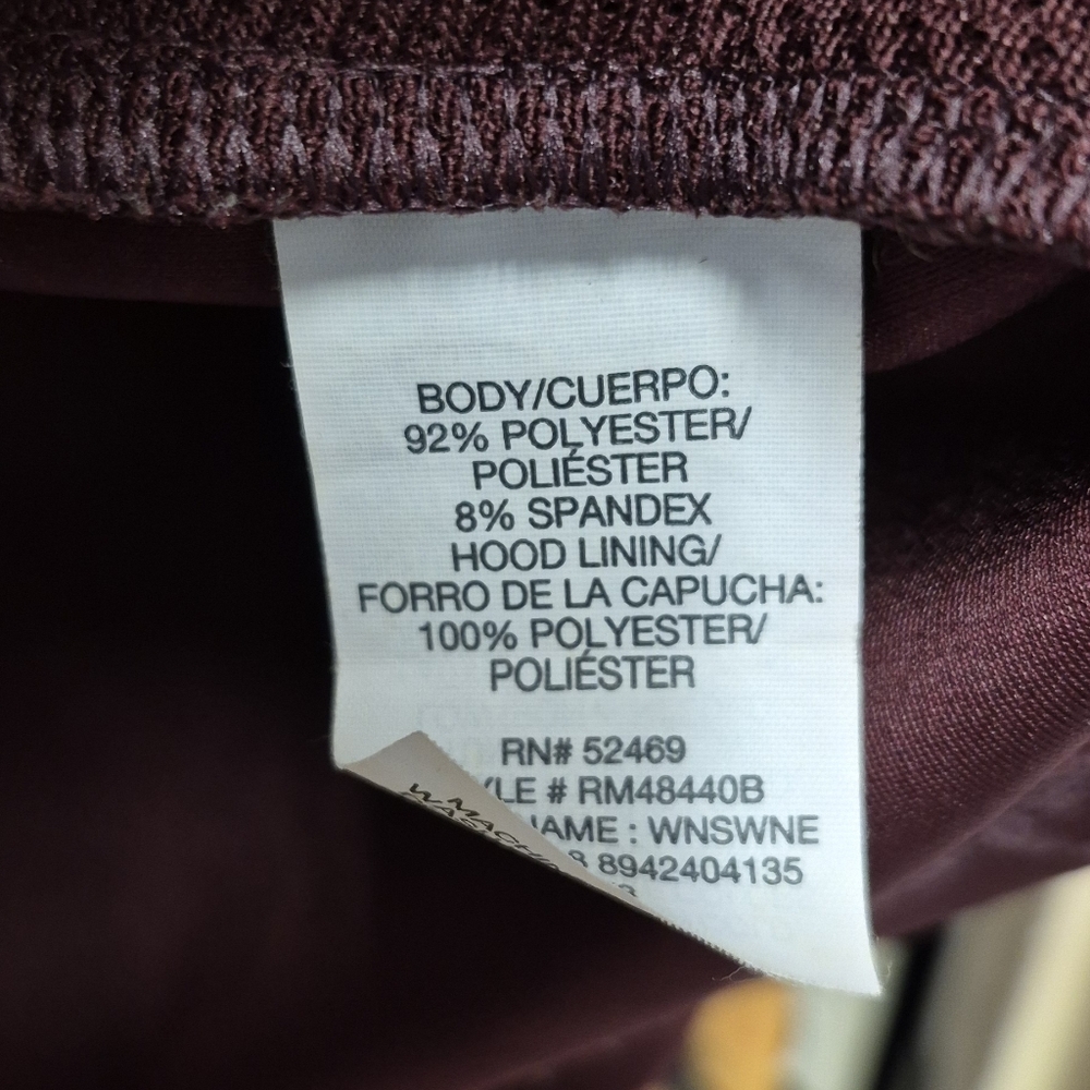 Russell Athletic Men's 3XL Maroon Hoodie - Picture 10 of 12